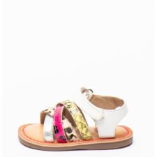 Sandale de piele cu barete incrucisate Merton