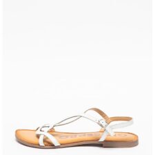 Sandale de piele cu barete incrucisate Navassa