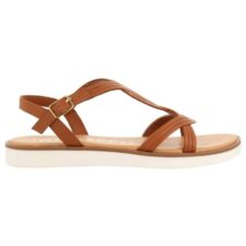 Sandale de piele cu barete multiple Cornualles