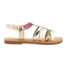 Sandale de piele cu barete multiple Denpasar