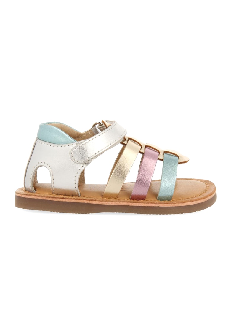 Sandale de piele cu barete multiple Terive 1 Sandale de piele cu barete multiple Terive