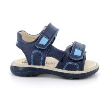 Sandale de piele cu barete velcro