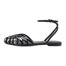 Sandale de piele cu batreta pe incheietura