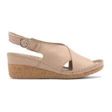 Sandale de piele cu bretele incrucisate Hayley