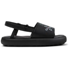 Sandale de piele cu broderie