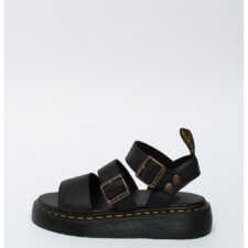 Sandale de piele cu cusaturi contrastante Gryphon