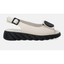 Sandale de piele cu decupaj