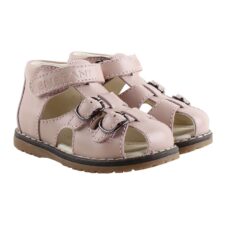 Sandale de piele cu decupaje