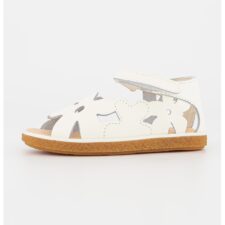 Sandale de piele cu decupaje Twins