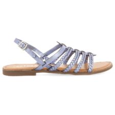 Sandale de piele cu design impletit Limina