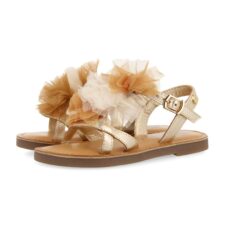 Sandale de piele cu detalii cu tul Tecate
