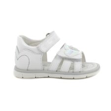 Sandale de piele cu detaliu cu inimi