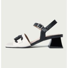 Sandale de piele cu detaliu de lant Mestizo