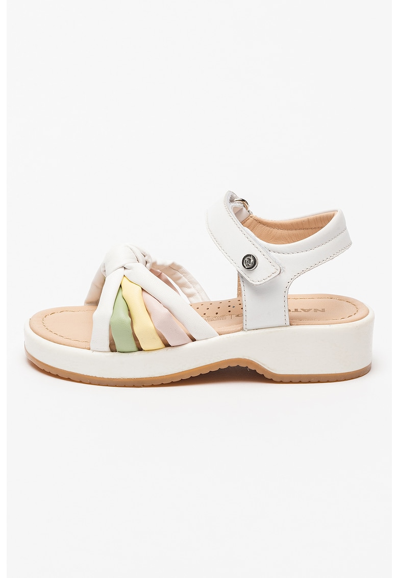 Sandale de piele cu detaliu innodat Bess 1 Sandale de piele cu detaliu innodat Bess