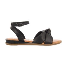 Sandale de piele cu detaliu nod Egan