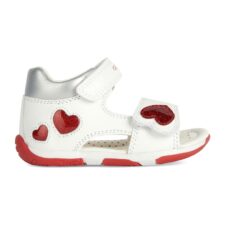 Sandale de piele cu inimi stralucitoare