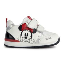 Sandale de piele cu model Minnie Mouse