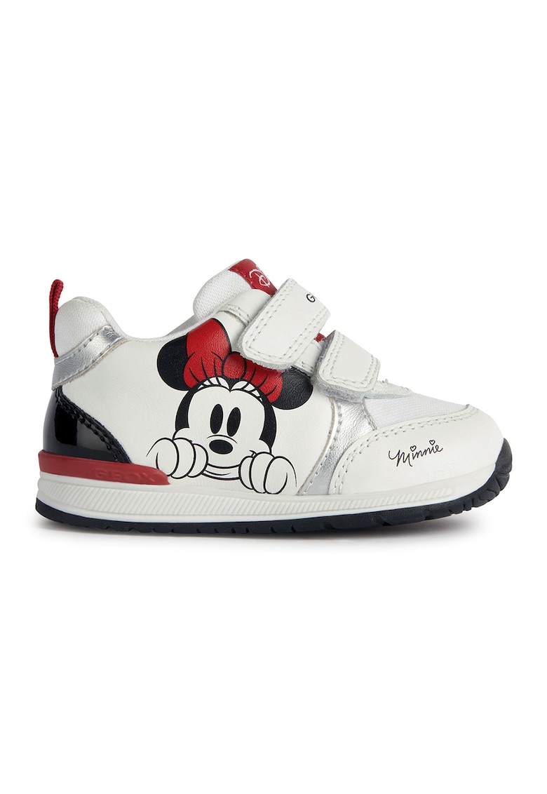 Sandale de piele cu model Minnie Mouse
