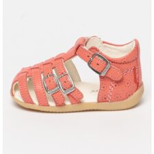 Sandale de piele cu model cu decupaj Bigfor