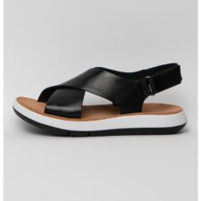 Sandale de piele cu model incrucisat Jemsa Cross