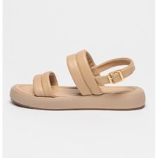 Sandale de piele cu platforma