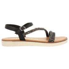 Sandale de piele cu strasuri Wallowa