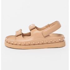 Sandale de piele cu tinte
