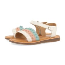 Sandale de piele cu tinte Troina