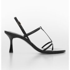 Sandale de piele cu toc Flavia