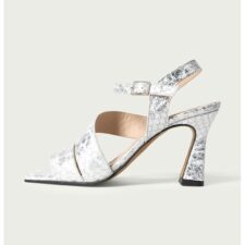 Sandale de piele cu toc Gloria