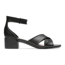 Sandale de piele cu toc masiv Caroleigh Rise