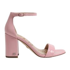 Sandale de piele cu toc masiv Daniela