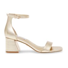 Sandale de piele cu toc masiv Epix