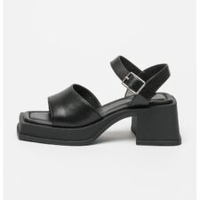 Sandale de piele cu toc masiv Hennie