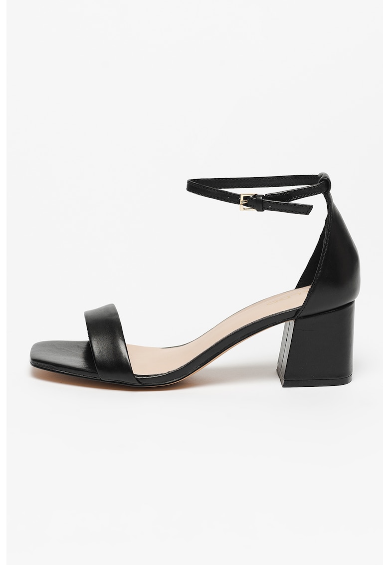 Sandale de piele cu toc masiv Kedeaviel 1 Sandale de piele cu toc masiv Kedeaviel