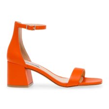 Sandale de piele cu toc masiv Low Tide