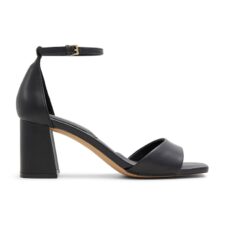 Sandale de piele cu toc masiv Maize