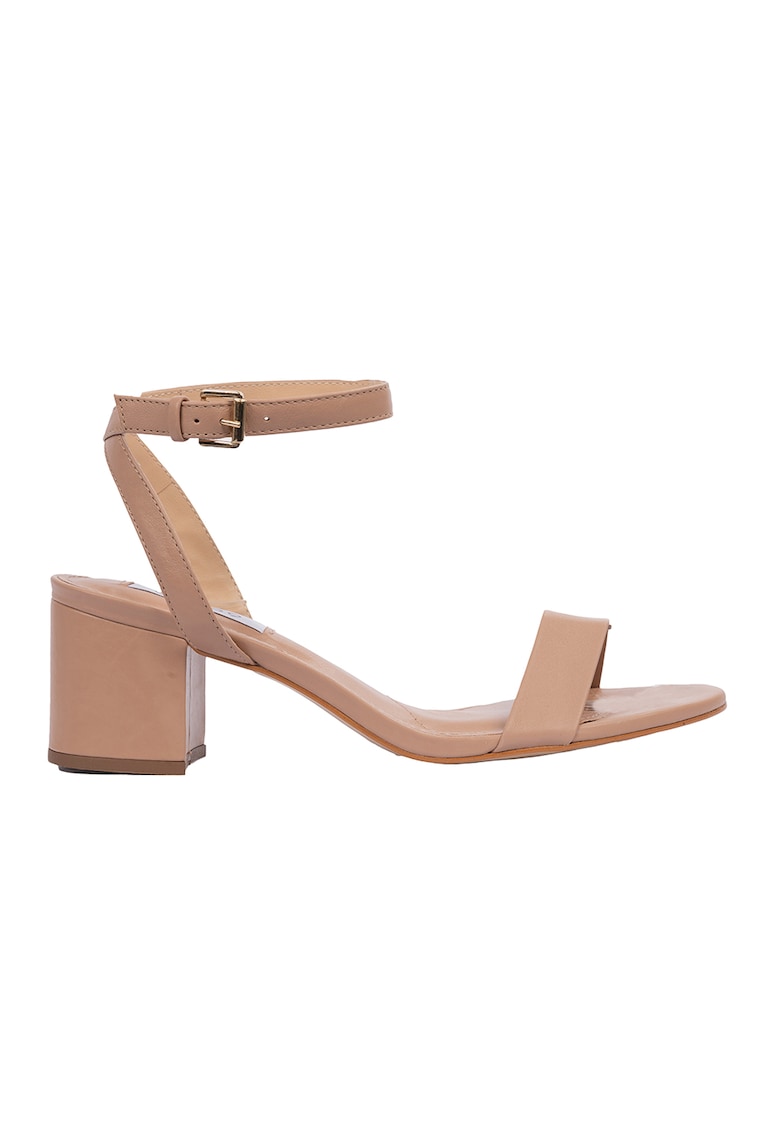 Sandale de piele cu toc masiv Naomi 1 Sandale de piele cu toc masiv Naomi