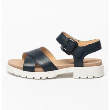 Sandale de piele cu toc masiv Orinoco