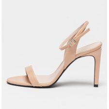Sandale de piele cu toc stiletto