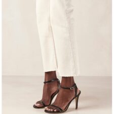 Sandale de piele cu toc stiletto Otis