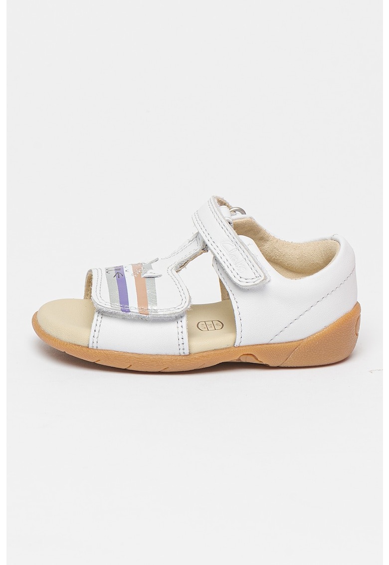 Sandale de piele cu varf ascutit si imprimeu Zora Beat 1 Sandale de piele cu varf ascutit si imprimeu Zora Beat