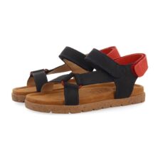 Sandale de piele cu velcro Depoe