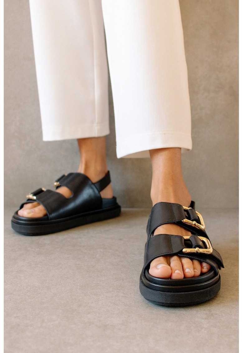 Sandale de piele cu velcro Harper 1 Sandale de piele cu velcro Harper