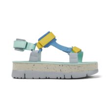 Sandale de piele cu velcro Ortuga