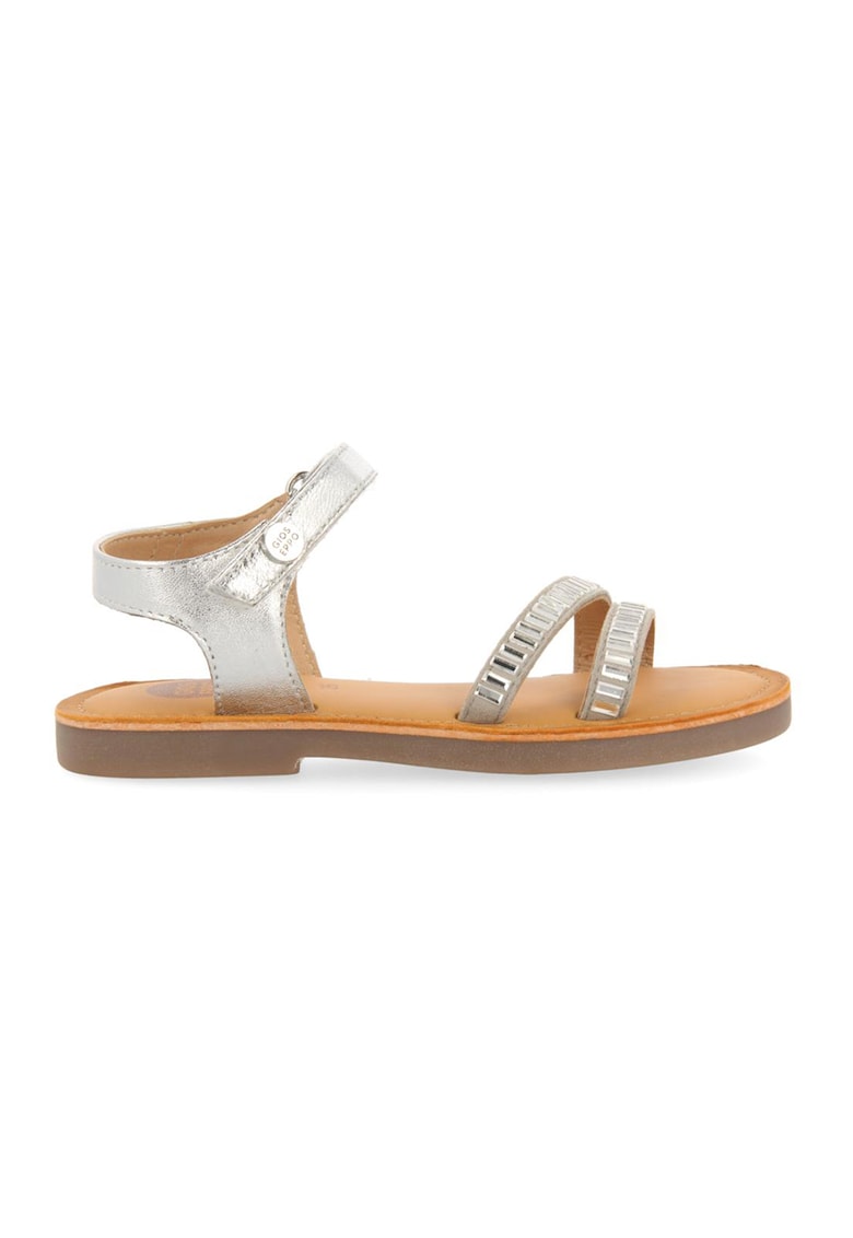 Sandale de piele cu velcro Saude 1 Sandale de piele cu velcro Saude