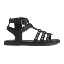 Sandale de piele ecoclogica cu tinte