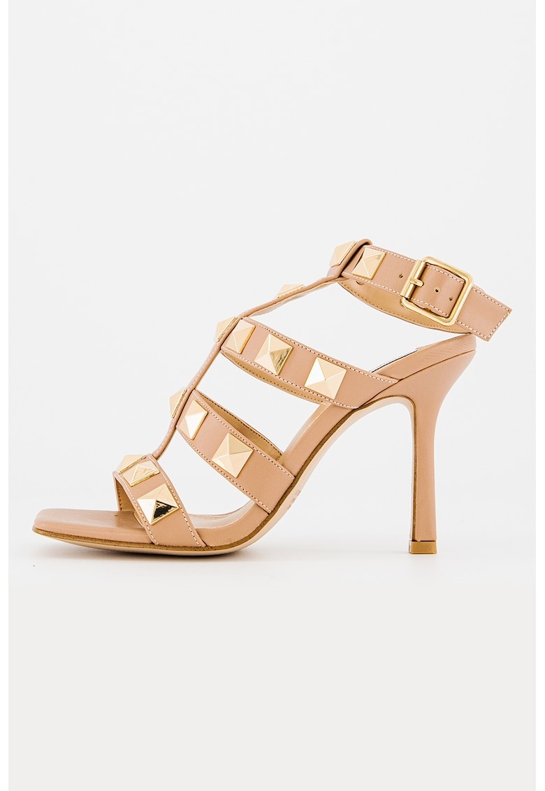 Sandale de piele ecologica cu aplicatii cu tinte Capri 1 Sandale de piele ecologica cu aplicatii cu tinte Capri