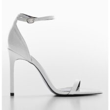 Sandale de piele ecologica cu aspect lacuit Aussie