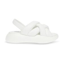 Sandale de piele ecologica cu barete incrucisate Hazzie